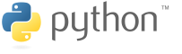 The official Python logo